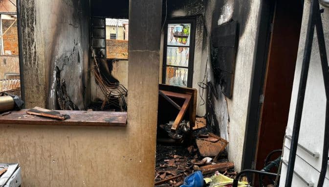 Casa onde vítimas moravam. (Foto: Divulgação)